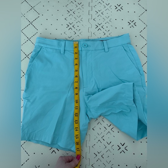 Vineyard Vines 7 Inch Performance shorts in teal size 30 - Picture 3 of 7